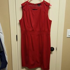 Versatile Banana Republic red dress