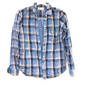 Madewell button up flannel