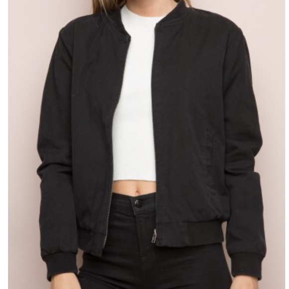 brandy Melville Kasey bomber jacket