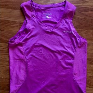 Brooks Pink Looser-fitting Tank Top