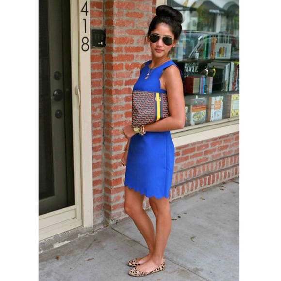 J. Crew Dresses & Skirts - J. Crew Scalloped Dress