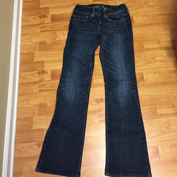 American Eagle Original Boot Jeans in Dark Wash