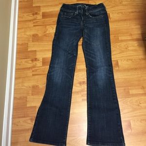 American Eagle Original Boot Jeans in Dark Wash