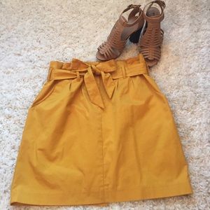 Fun Yellow Banana Republic Skirt