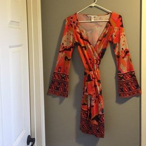 DVF wrap dress