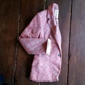 Anthropologie Pink Blazer