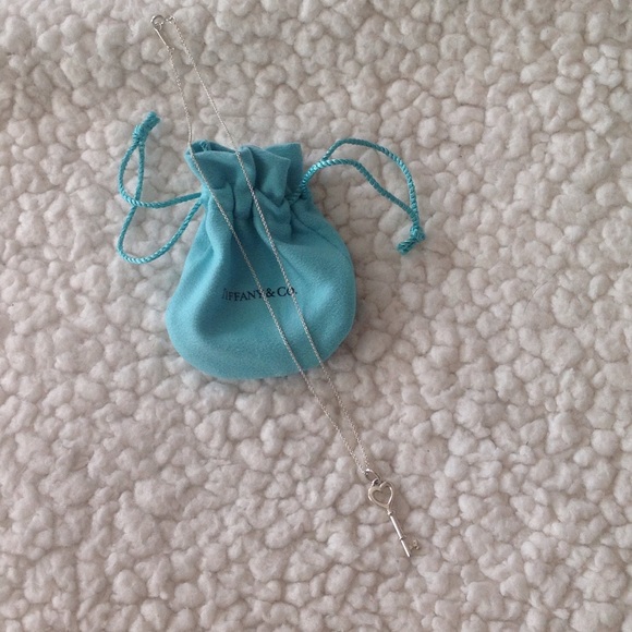 Tiffany & Co small key necklace