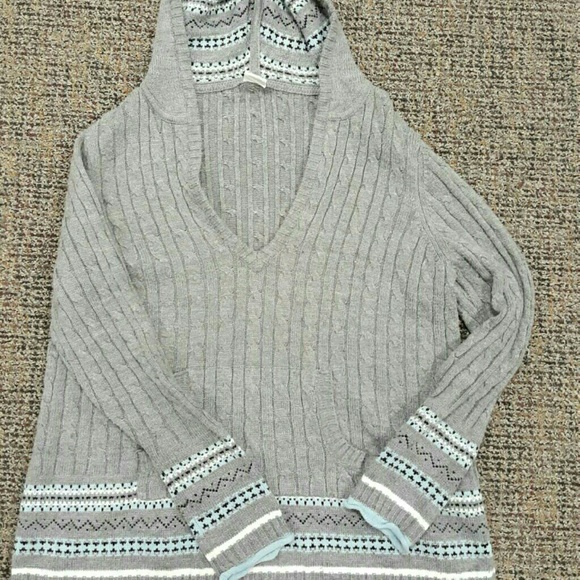 Soft grey sweater Sz 22/24, fits up to 26