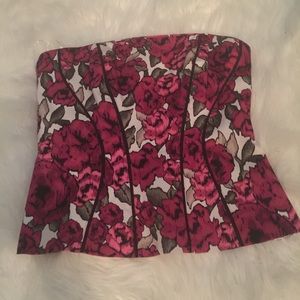 White House Black Market Corset Top