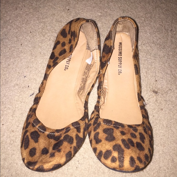 Cheetah print flats
