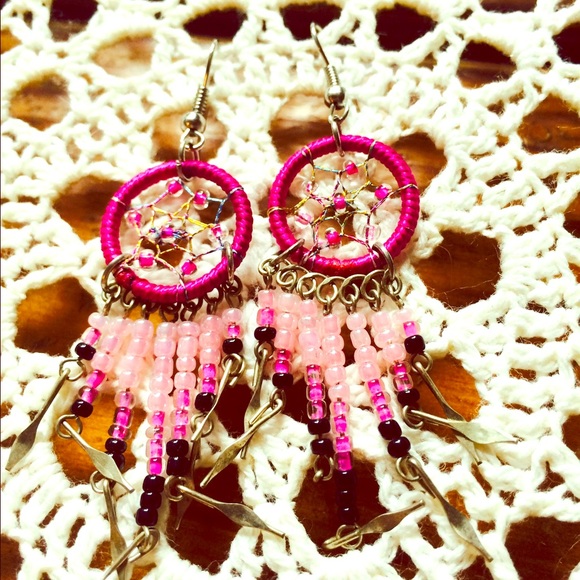 Dream catcher earrings