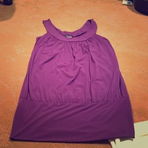Cute purple dressy tank....