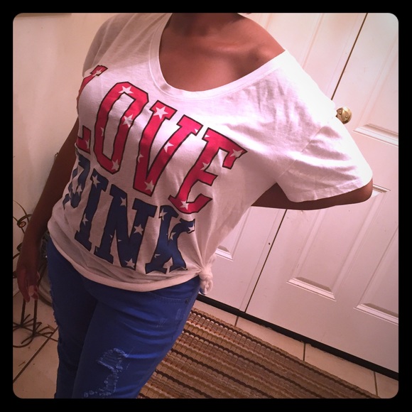 🇱🇷 PINK 4th of July Themed Shirt 🇱🇷
