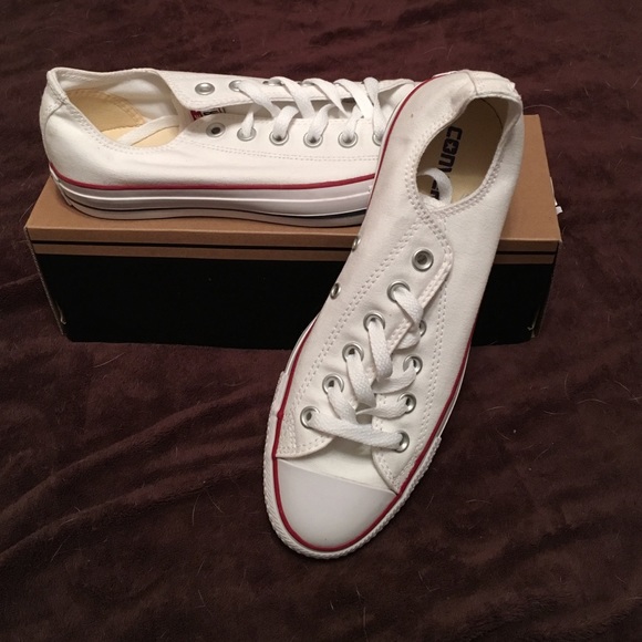 Converse All Star OX White size 8