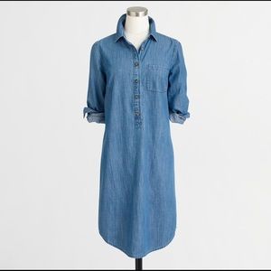 JCrew Chambray Shirt Dress