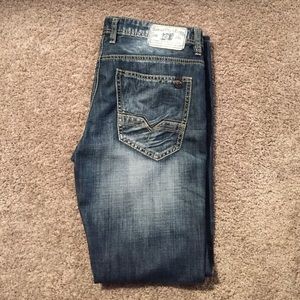 Men's Buckle Jeans