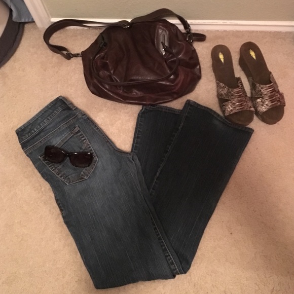 Silver Aiko Bootcut jeans
