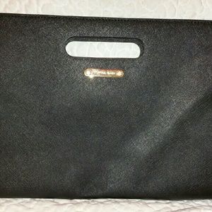 Michael Kors black clutch