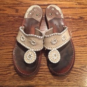 White & Cream Jack Rogers