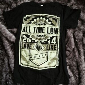 All Time Low t shirt 2014