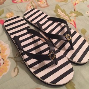 Like new Kate Spade flip flops Like new Kate Spade flip flops