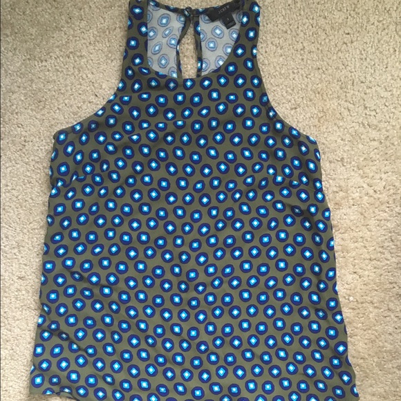 Jcrew crepe top