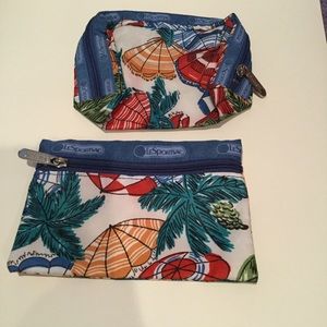 Lesportsac makeup cosmetic bags