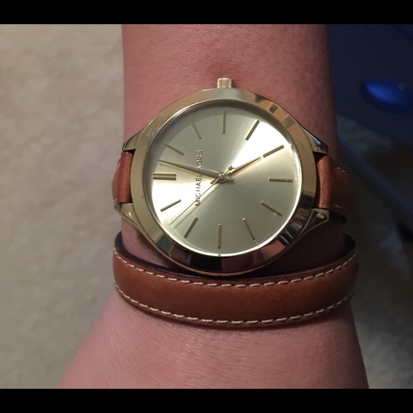 Michael Kors wrap around watch