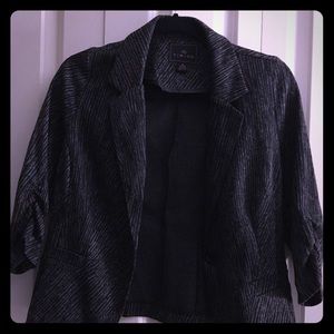 3/4 sleeve lightweight blazer