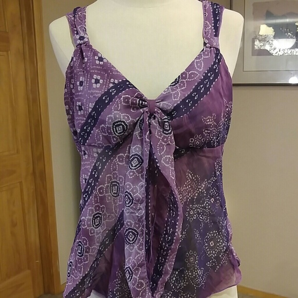 IZ Byer Flowy Dressy Top