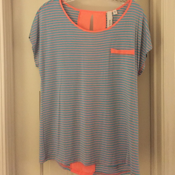 Super cute striped blouse NWOT
