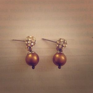 Small bauble earrings