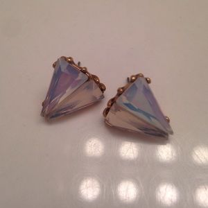 Crystal J Crew earrings