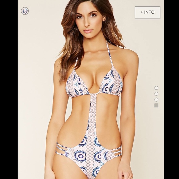 Forever 21 multicolored one piece