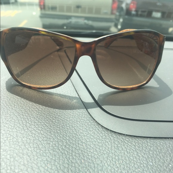 Coach brown sunglasses