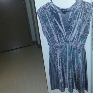 Spandex knee length dress