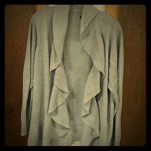 Grey cardigan