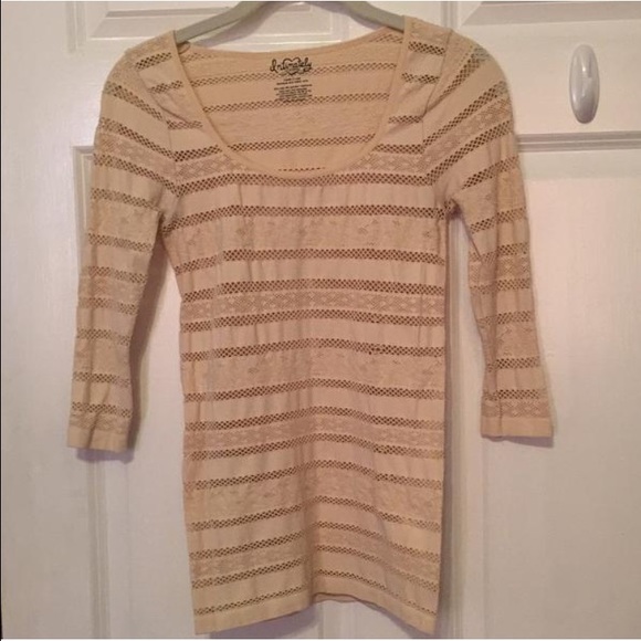 Free People Elastic Top