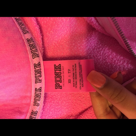 Pink Half Zip - Picture 2 of 3