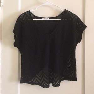 Super cute sexy black top