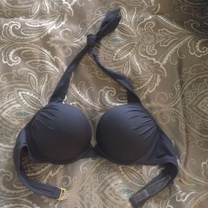 Grey Victoria secret swim top. Adds 2 cup sizes!