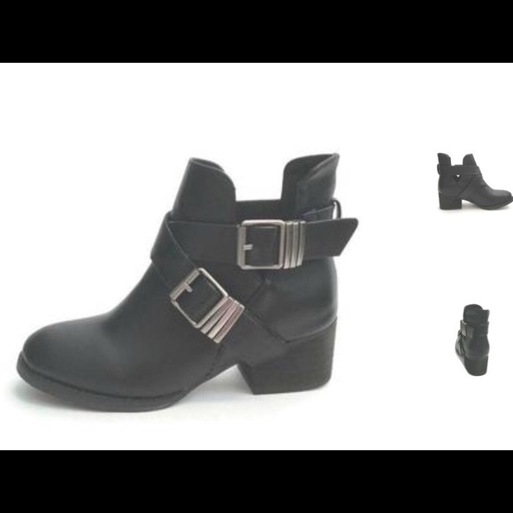 Shoes - Bronco Buckle Bootie