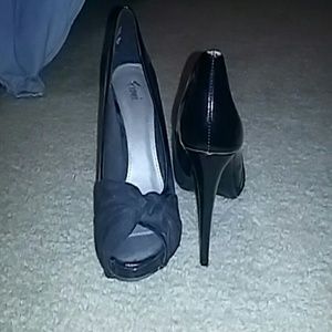Black heels