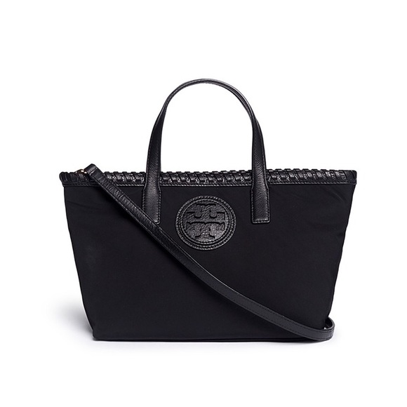 Tory Burch Marion nylon mini tote bag AUTH - Picture 1 of 4