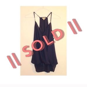 Navy Blue Tank | SOLD