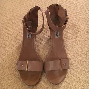 Steve Madden Nude Wedge Heel
