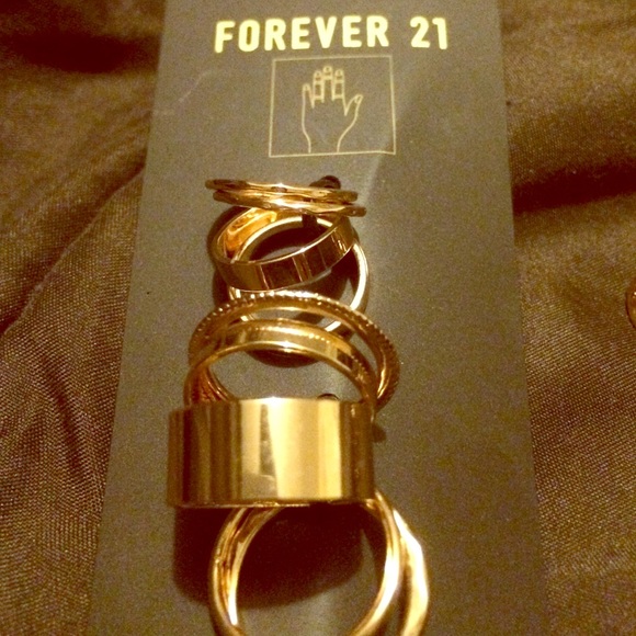 Forever21 10pc. Mid-rings! + 3 assorted Extra - Picture 1 of 2