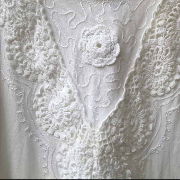 Stark white long summer dress - Picture 4 of 4