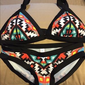 Aztec swim suit