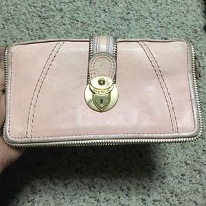 Juicy Couture Leather & Zipper Wallet